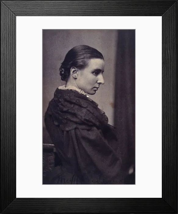 Framed Print : Frances Helen Prideaux, c1880. Creator: Frederick Hollyer Framed Print : Frances Helen Prideaux, c1880. Creator: Frederick Hollyer