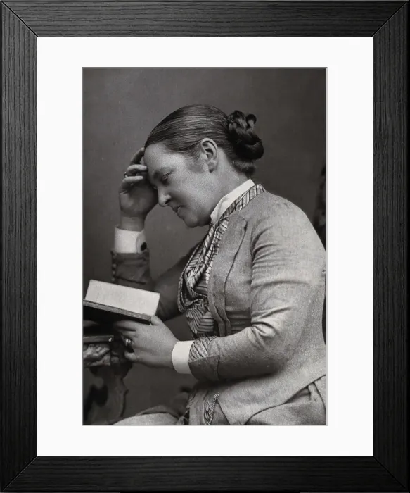Framed Print : Elizabeth Garrett Anderson, c1900. Creator: Unknown Framed Print : Elizabeth Garrett Anderson, c1900. Creator: Unknown