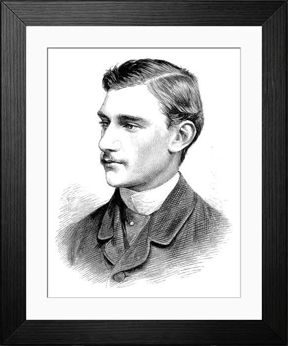 Framed Print : The Earl of Yarborough, seconder of the address in the House of Lords, 1881. Creator: Unknown Framed Print : The Earl of Yarborough, seconder of the address in the House of Lords, 1881. Creator: Unknown