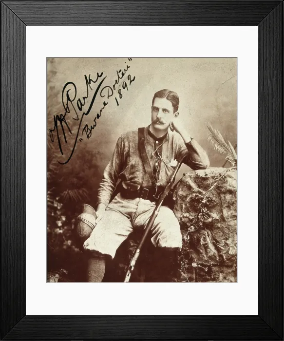 Framed Print : Thomas Heazle Parke, 1892. Creator: Unknown Framed Print : Thomas Heazle Parke, 1892. Creator: Unknown