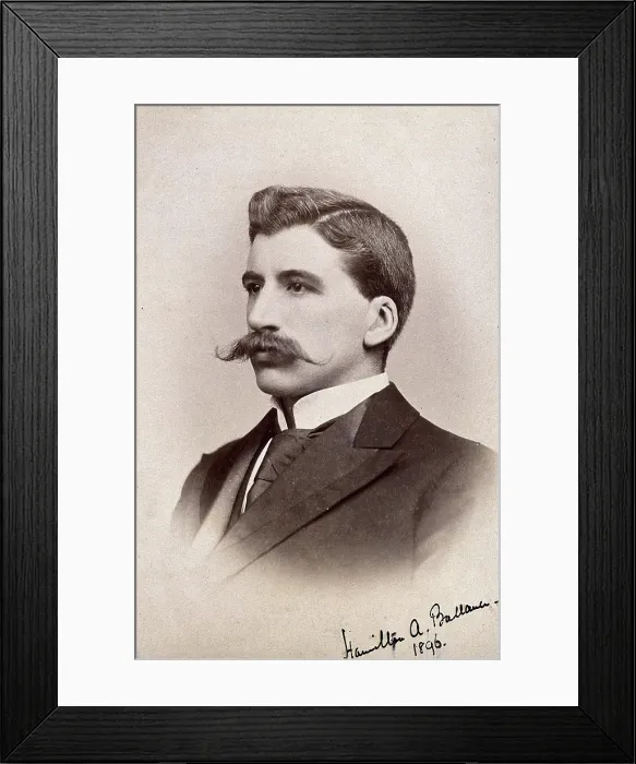 Framed Print : Hamilton A Balance, 1896. Creator: Unknown Framed Print : Hamilton A Balance, 1896. Creator: Unknown