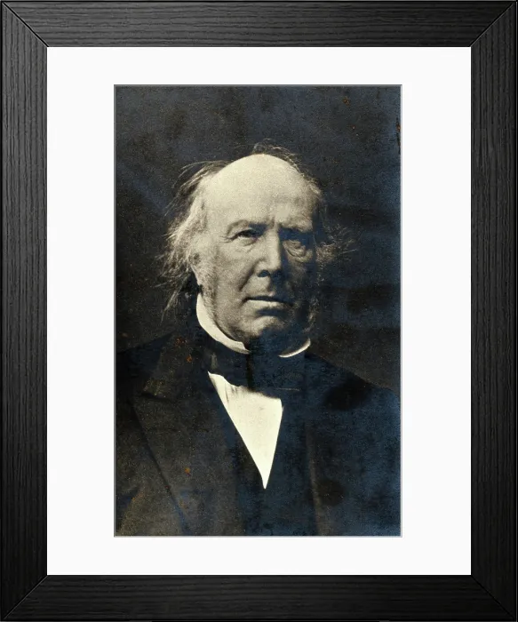 Framed Print : William Sharpey, 1874. Creator: Unknown Framed Print : William Sharpey, 1874. Creator: Unknown