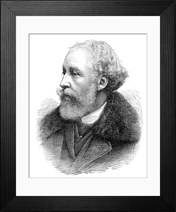 Framed Print : The late Lieut.-General Colin Mackenzie, C.B. 1881. Creator: Unknown Framed Print : The late Lieut.-General Colin Mackenzie, C.B. 1881. Creator: Unknown