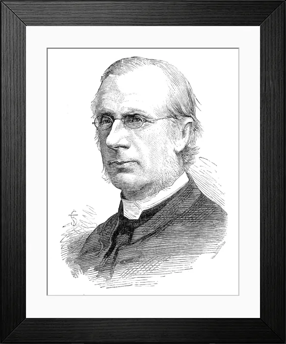 Framed Print : Rev. Dr. E. H. Plumptre, new Dean of Wells, 1881. Creator: Unknown Framed Print : Rev. Dr. E. H. Plumptre, new Dean of Wells, 1881. Creator: Unknown