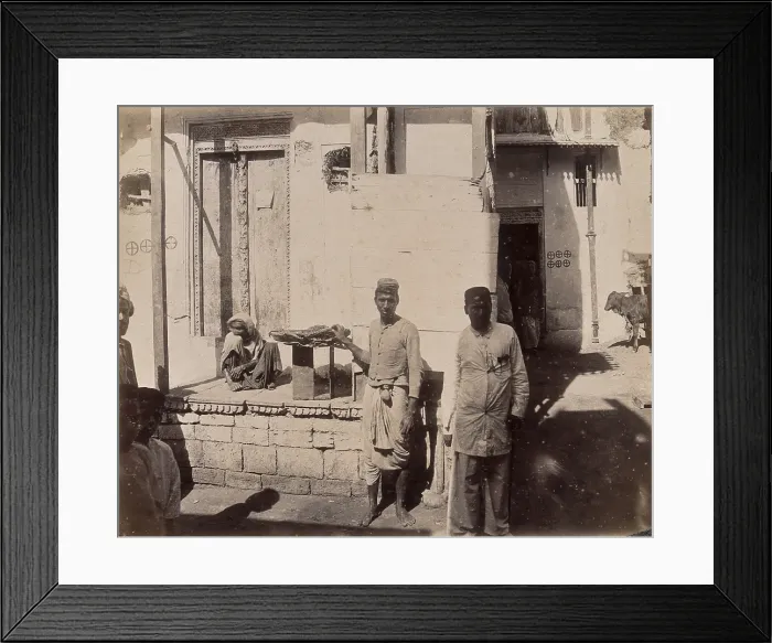 Framed Print : Street near Khardar, Karachi, India, 1897. Creator: Unknown Framed Print : Street near Khardar, Karachi, India, 1897. Creator: Unknown