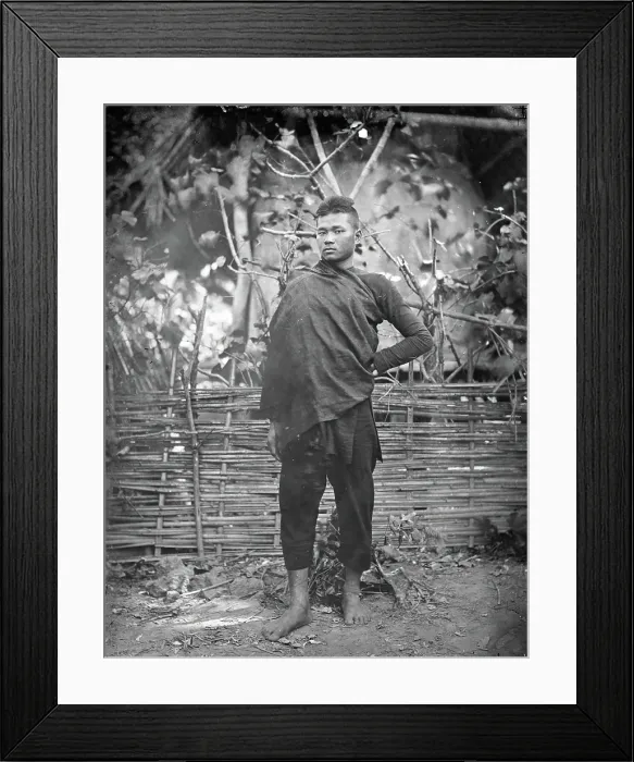 Framed Print : Siam [Thailand], 1865. Creator: John Thomson