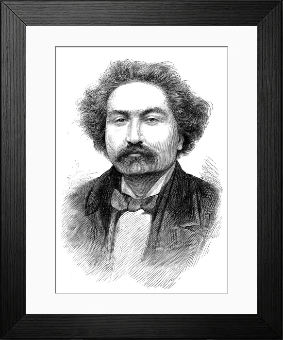 Framed Print : M. Chatrian, 1881. Creator: Unknown Framed Print : M. Chatrian, 1881. Creator: Unknown