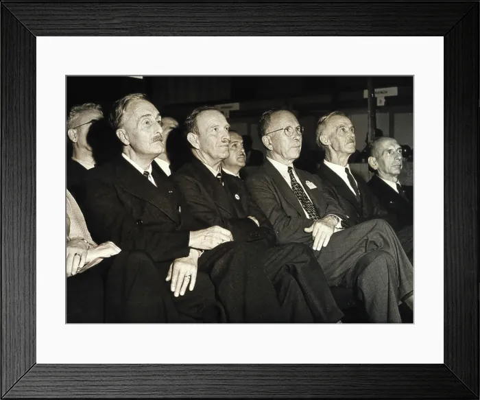 Framed Print : Swellengrebel, Shortt and Hackett, 1948. Creator: Unknown Framed Print : Swellengrebel, Shortt and Hackett, 1948. Creator: Unknown