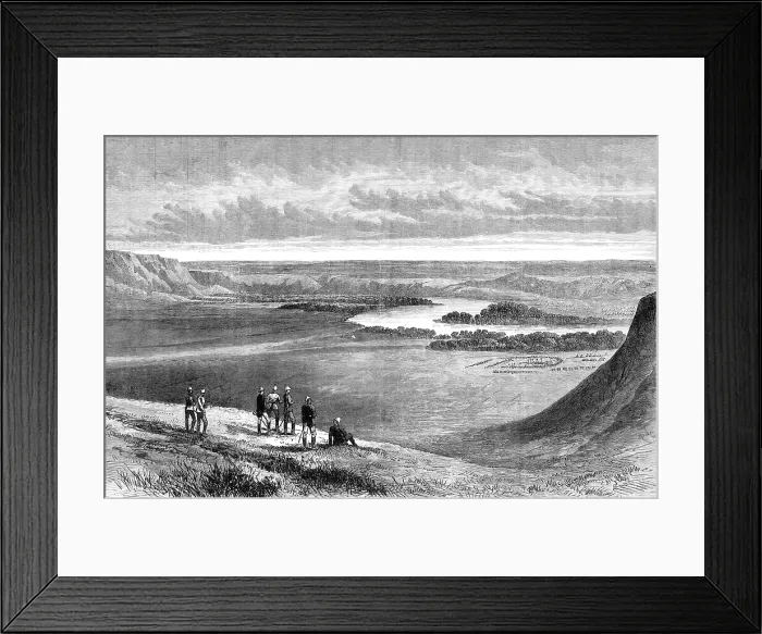 Framed Print : Blackfeet Indians camp, on Bow River, 1881. Creator: Unknown. Blackfeet Indians camp, on Bow River, 1881. Creator: Unknown Framed Print : Blackfeet Indians camp, on Bow River, 1881. Creator: Unknown. Blackfeet Indians camp, on Bow River, 1881. Creator: Unknown