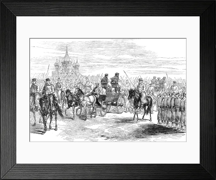 Framed Print : The Conspiracies in St. Petersburg: the Nihilists carried to execution, 1881. Creator: Unknown Framed Print : The Conspiracies in St. Petersburg: the Nihilists carried to execution, 1881. Creator: Unknown