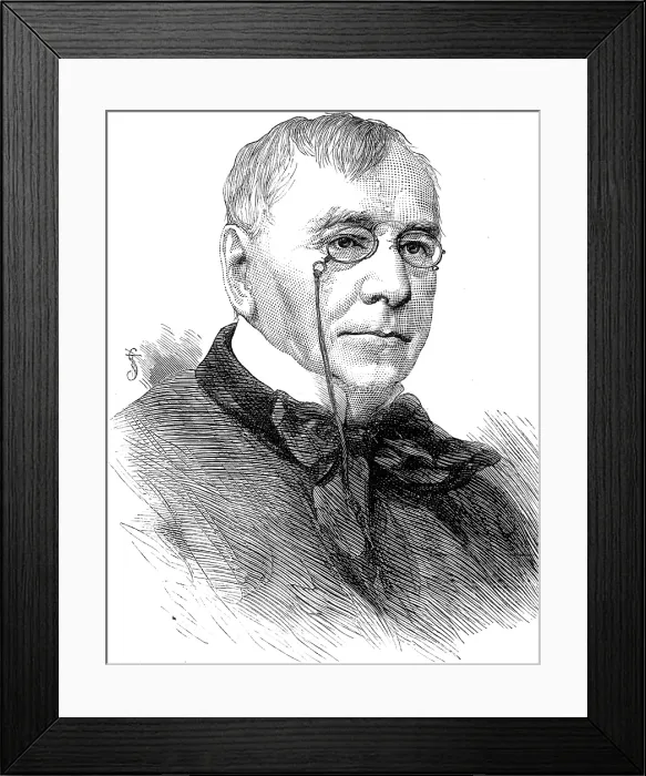 Framed Print : The late Emile de Girardin, 1881. Creator: Unknown Framed Print : The late Emile de Girardin, 1881. Creator: Unknown