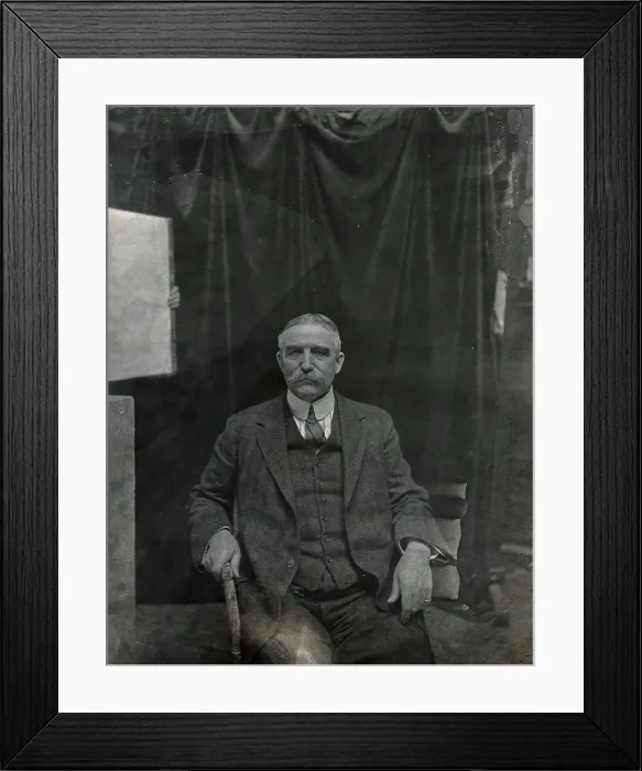 Framed Print : Henry Solomon Wellcome, 1913. Creator: Unknown Framed Print : Henry Solomon Wellcome, 1913. Creator: Unknown