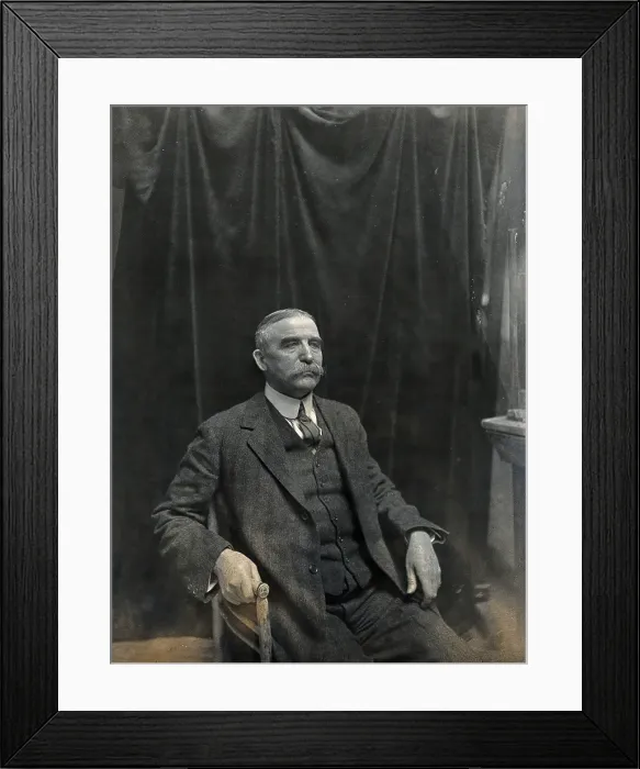 Framed Print : Henry Solomon Wellcome, 1913. Creator: Unknown Framed Print : Henry Solomon Wellcome, 1913. Creator: Unknown