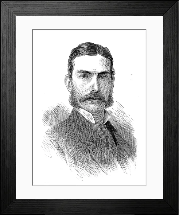 Framed Print : Captain J. M. Elliot, 94th Regiment, killed in the Transvaal, 1880, [1881]. Creator: Unknown