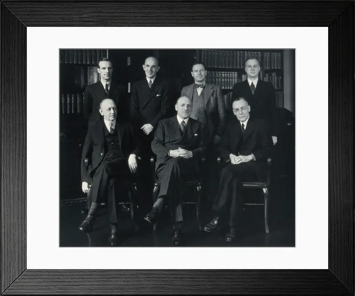 Framed Print : The board of the Wellcome Foundation Ltd, 1945. Creator: Unknown Framed Print : The board of the Wellcome Foundation Ltd, 1945. Creator: Unknown