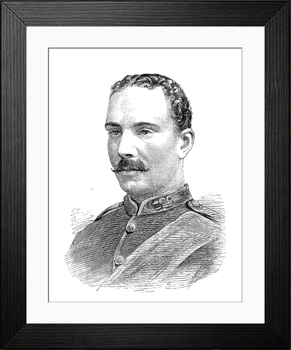 Framed Print : The late Captain Nairne, 94th Regiment, 1881. Creator: Unknown Framed Print : The late Captain Nairne, 94th Regiment, 1881. Creator: Unknown