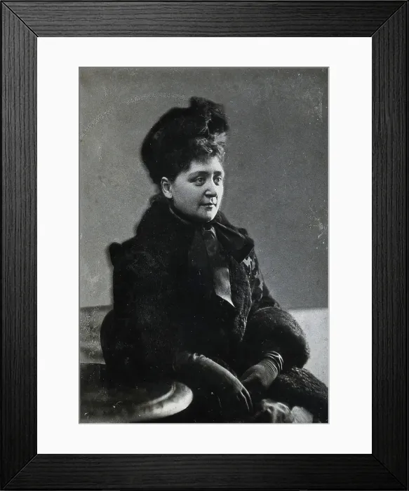 Framed Print : May French Sheldon, c1880s. Creator: Unknown Framed Print : May French Sheldon, c1880s. Creator: Unknown