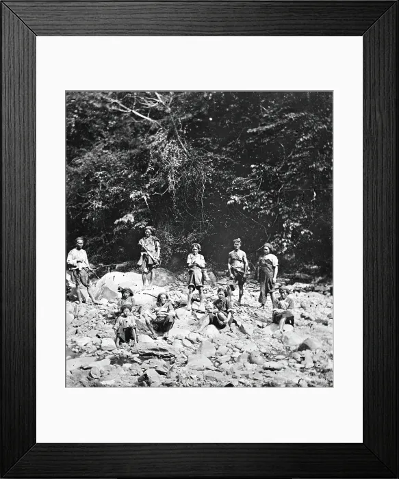 Framed Print : Formosa [Taiwan], 1871. Creator: John Thomson