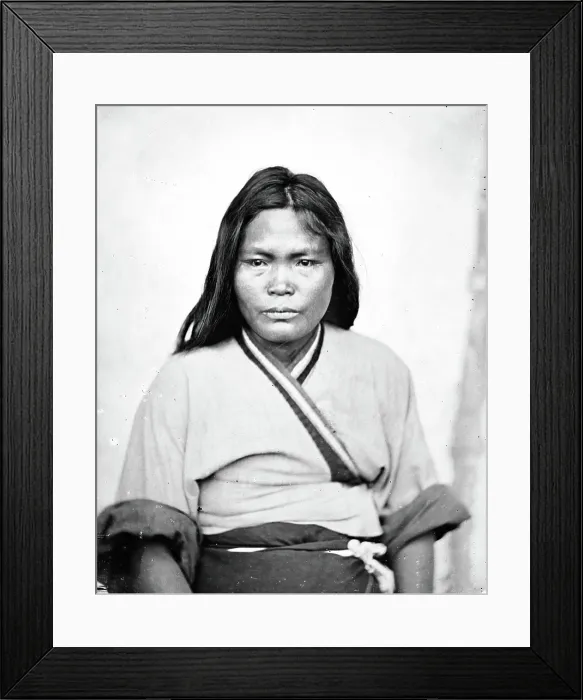 Framed Print : Baksa, Formosa [Taiwan], 1871. Creator: John Thomson