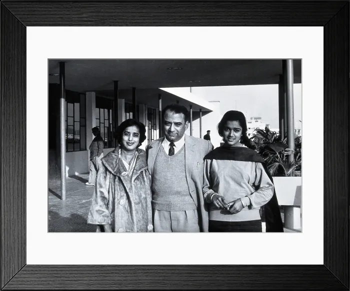 Framed Print : A Awau, K Awau and daughter, c1950s. Creator: Unknown Framed Print : A Awau, K Awau and daughter, c1950s. Creator: Unknown