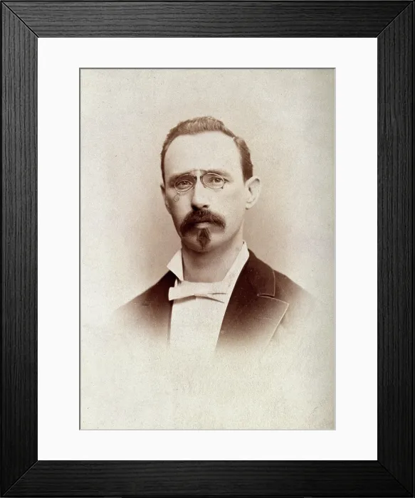 Framed Print : Luis E Ruiz, c1890s. Creator: Cruces y Cia Framed Print : Luis E Ruiz, c1890s. Creator: Cruces y Cia