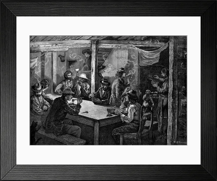 Framed Print : Italian organ-grinders, Saffron-Hill, 1881. Creator: Unknown