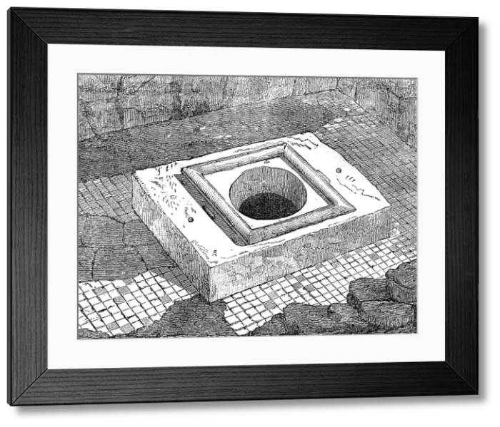 Framed Print : Jacob's Well, near Nablous, Palestine, 1881. Creator: Unknown. Jacob's Well, near Nablous, Palestine, 1881. Creator: Unknown Framed Print : Jacob's Well, near Nablous, Palestine, 1881. Creator: Unknown. Jacob's Well, near Nablous, Palestine, 1881. Creator: Unknown