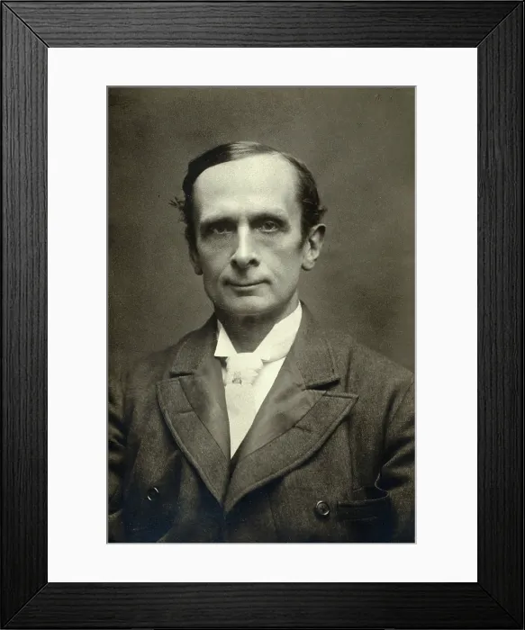 Framed Print : Sir Morell Mackenzie, c1880s. Creator: Elliott & Fry Framed Print : Sir Morell Mackenzie, c1880s. Creator: Elliott & Fry