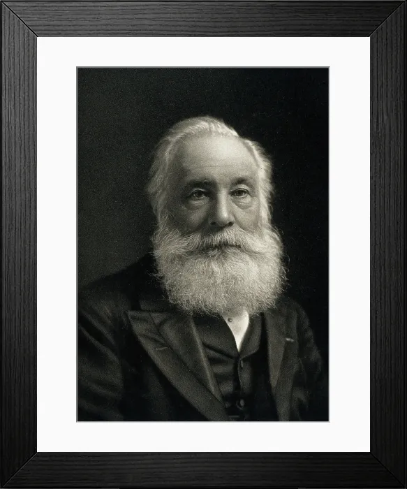Framed Print : Sir William Henry Perkin, c1900. Creator: Elliott & Fry Framed Print : Sir William Henry Perkin, c1900. Creator: Elliott & Fry