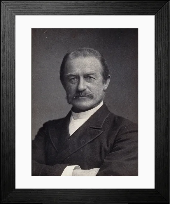 Framed Print : South Africa: Captain Robinson of the RMS Tantallon, 1896. Creator: Unknown Framed Print : South Africa: Captain Robinson of the RMS Tantallon, 1896. Creator: Unknown