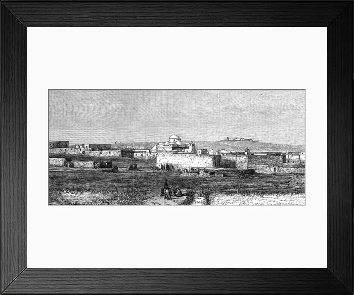 Framed Print : The French Occupation of Tunis: the city of Tunis, 1881. Creator: Unknown Framed Print : The French Occupation of Tunis: the city of Tunis, 1881. Creator: Unknown