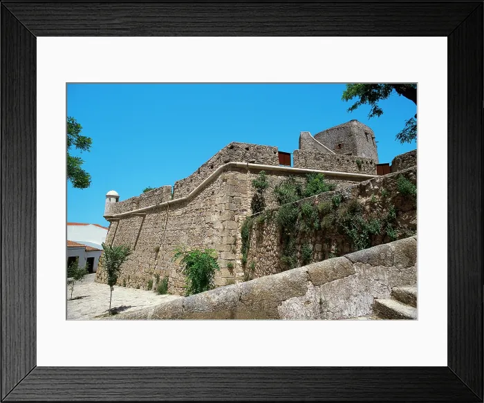 Framed Print : View of the castle, Valencia de Alcantara, Extremadura, Spain, 2008. Creator: LTL Framed Print : View of the castle, Valencia de Alcantara, Extremadura, Spain, 2008. Creator: LTL
