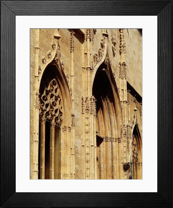 Framed Print : Silk Exchange building (The Lonja de la Seda or Llotja de la Seda), Valencia, Spain, 1998. Creator: LTL Framed Print : Silk Exchange building (The Lonja de la Seda or Llotja de la Seda), Valencia, Spain, 1998. Creator: LTL