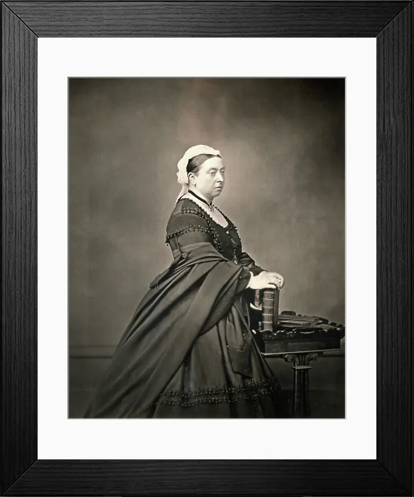 Framed Print : Queen Victoria, c1860. Creator: Unknown Framed Print : Queen Victoria, c1860. Creator: Unknown