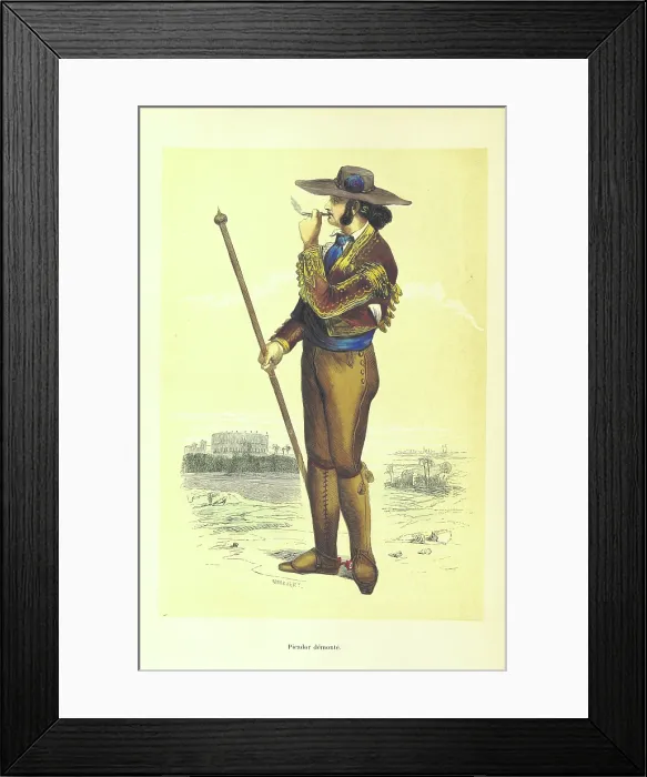 Framed Print : Picador dismantled [?], 1848. Creator: Markaert