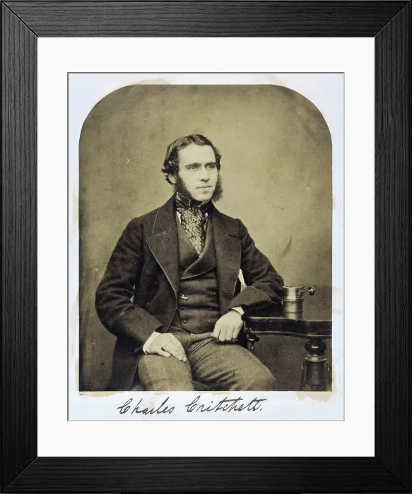 Framed Print : Charles Critchett, between 1800 and 1899. Creator: Unknown Framed Print : Charles Critchett, between 1800 and 1899. Creator: Unknown