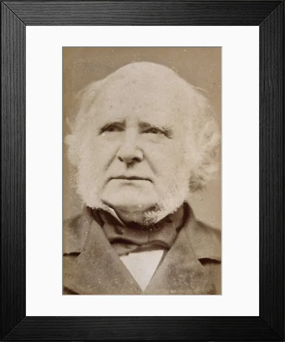 Framed Print : Sir William James Erasmus Wilson, c1870s. Creator: Barraud Framed Print : Sir William James Erasmus Wilson, c1870s. Creator: Barraud