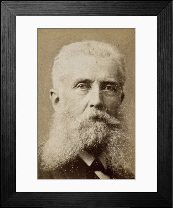 Framed Print : Johann Friedrich August von Esmarch, c1870s. Creator: Barraud Framed Print : Johann Friedrich August von Esmarch, c1870s. Creator: Barraud