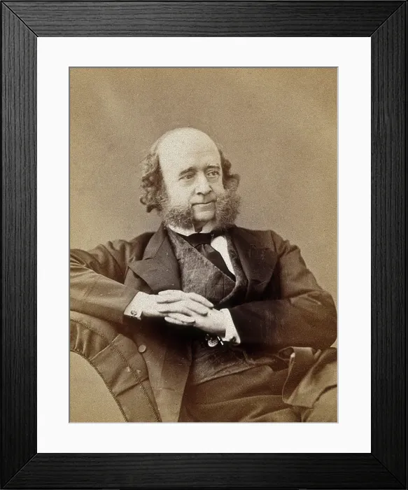 Framed Print : Arthur Farre, 1873. Creator: Barraud & Jerrard Framed Print : Arthur Farre, 1873. Creator: Barraud & Jerrard