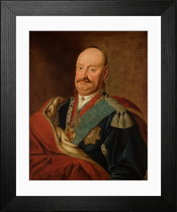 Framed Print : Portrait of Karol Stanislaw Radziwill 'Panie Kochanku' (1734-1790), Voivode of Vilnius, 1786. Creator: Konstanty Aleksandrowicz Framed Print : Portrait of Karol Stanislaw Radziwill 'Panie Kochanku' (1734-1790), Voivode of Vilnius, 1786. Creator: Konstanty Aleksandrowicz