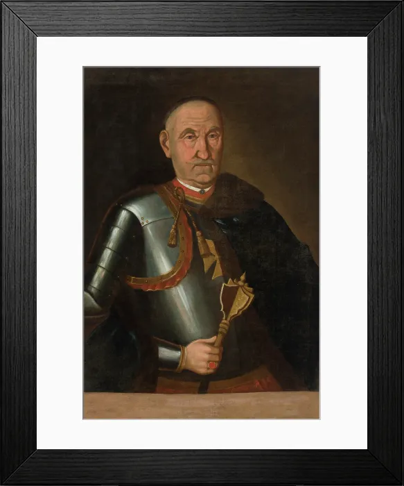 Framed Print : Portrait of a Nobleman, 18th century. Creator: Unknown Framed Print : Portrait of a Nobleman, 18th century. Creator: Unknown