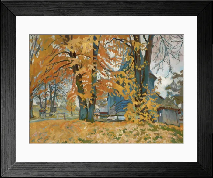 Framed Print : Church in Libusza, between 1920-1924. Creator: Stanislaus Kamocki Framed Print : Church in Libusza, between 1920-1924. Creator: Stanislaus Kamocki
