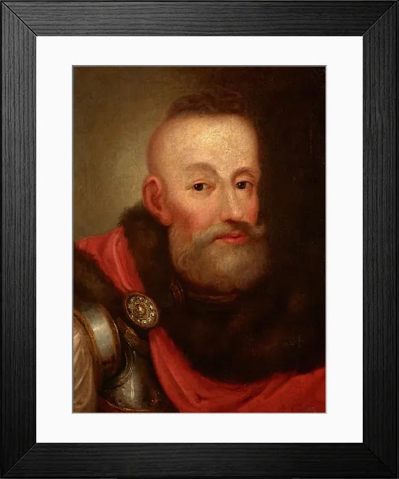 Framed Print : Portrait of Stefan Czarnecki (1599-1665), Field Hetman of the Crown, 2nd half of 17th century. Creator: Unknown Framed Print : Portrait of Stefan Czarnecki (1599-1665), Field Hetman of the Crown, 2nd half of 17th century. Creator: Unknown