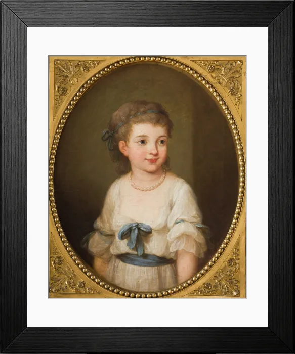 Framed Print : Portrait of Elzbieta Mniszech (b. 1792), c1795. Creator: Elisabeth Louise Vigee-LeBrun Framed Print : Portrait of Elzbieta Mniszech (b. 1792), c1795. Creator: Elisabeth Louise Vigee-LeBrun