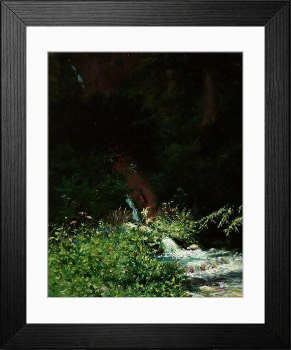 Framed Print : Source, July 23, 1896. Creator: Stanislaw Witkiewicz Framed Print : Source, July 23, 1896. Creator: Stanislaw Witkiewicz