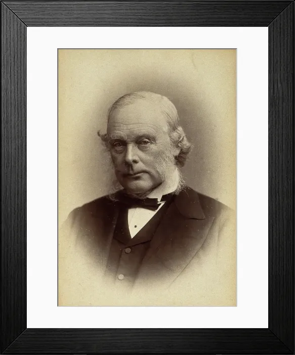 Framed Print : Joseph Lister, Baron Lister. Creator: Elliott & Fry Framed Print : Joseph Lister, Baron Lister. Creator: Elliott & Fry