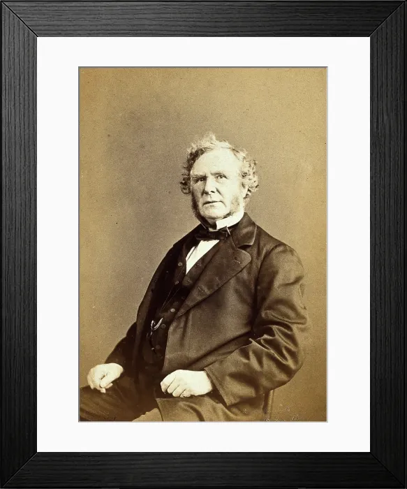 Framed Print : Sir William James Erasmus Wilson. Creator: Ernest Edwards Framed Print : Sir William James Erasmus Wilson. Creator: Ernest Edwards