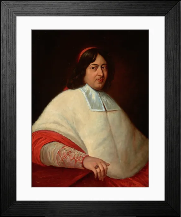 Framed Print : Portrait of Cardinal Jan Kazimierz Denhoff (1649-1697), c1694. Creator: Unknown Framed Print : Portrait of Cardinal Jan Kazimierz Denhoff (1649-1697), c1694. Creator: Unknown