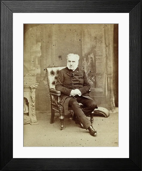 Framed Print : John Propert, 1867. Creator: Ernest Edwards Framed Print : John Propert, 1867. Creator: Ernest Edwards