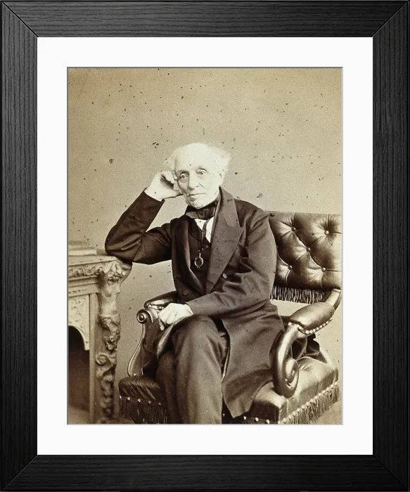 Framed Print : Sir Henry Holland, 1867. Creator: Ernest Edwards Framed Print : Sir Henry Holland, 1867. Creator: Ernest Edwards